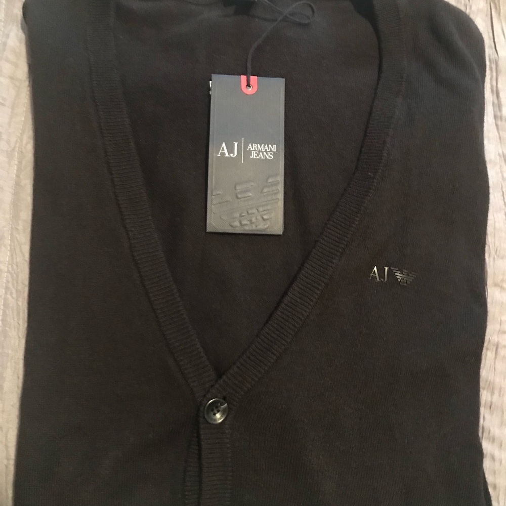 Armani Men’s button down sweater